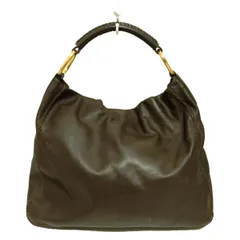 SAZABY(サザビー) ハンドバッグ - ダークブラウン レザー