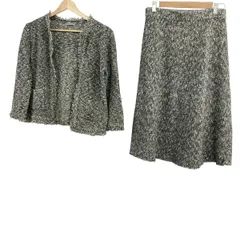 theory luxe(セオリーリュクス) スカートセットアップ レディース美品  - グレー セットアップ/春・秋物/ペチコート付き
