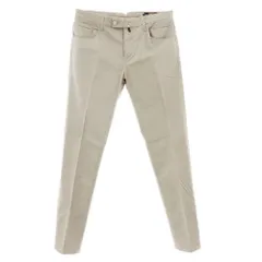 【新品アウトレット】インコテックス ブルーディヴィジョン INCOTEX BLUE DIVISION ストレッチ コットン カジュアルスラックスパンツ グレージュ【サイズ33】【メンズ】