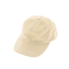 【中古】キジマタカユキ KIJIMA TAKAYUKI コットン 太畝コーデュロイ キャップ ライトベージュ【サイズFree】【メンズ】