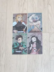 鬼滅の刃 メタリックはがき 竈門 炭治郎 禰豆子 煉獄