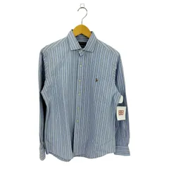 ポロラルフローレン POLO RALPH LAUREN CLASSIC FIT ポニー刺繍 ストライプ 長袖シャツ メンズ import：M 