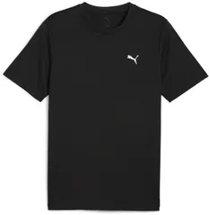 プーマ PUMA ESS スモール プーマロゴ ポリTシャツ メンズ 男性 大人 半袖 クルーネック ワンポイント ロゴ トレーニング ジム フィットネス スポーティー 吸水速乾  687561 02 PUMAWHITE