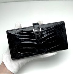 極美品】エルメス ベアンクラシック アリゲーター クロコダイル 長財布 