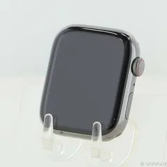 〔中古品〕 Apple Watch Series 8 GPS + Cellular 45mm グラファイトステンレススチールケース バンド無し【258】