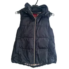 Z1728 AMACA アマカ ダウンベスト ブラック レディース 38サイズ