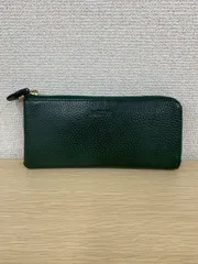 ％3 BARCOS バルコス 長財布 緑 グリーン 薄型 シュリンク L字【財布】【0.5】