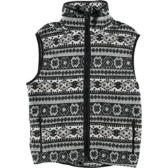 古着 80~90年代 エルエルビーン L.L.Bean 総柄 フリースベスト レディースM相当 ヴィンテージ/eaa514671