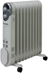 【外箱・取扱説明書欠品】山善(YAMAZEN) オイルヒーター(1200/700/500W 3段階切替式)(温度調節機能付)(24時間入切タイマー付) ホワイト DO-YTL124(W)