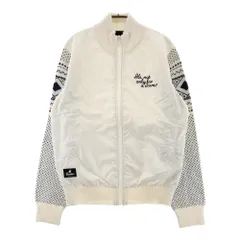 サイズ：M PARADISO パラディーゾ  ニット切替 ジップジャケット  ホワイト系 [240101599440] ゴルフウェア メンズ ストスト