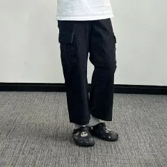 ヴィンテージ 黒デニム カーゴパンツ