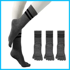 【人気商品】オールシーズン対応 速乾 通気性 吸湿性 スポツソックス 抗菌消臭靴下 男女兼用 ピラティス 暖か 防寒対策 保温 綿 ヨガ靴下 レディース 滑り止め ヨガソックス 5本指 [GreenGee]