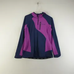 ラフマ レディース95 アウトドア フード 長袖 ジップTシャツ L2715