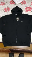 センター 大学 芸術大学院 未使用 裏起毛パーカー ジップアップ オーバーサイズ 120 バスト 65 丈 83