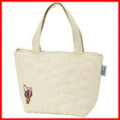 【人気商品】スケーター(Skater) キルト生地 保冷 ランチ トート バッグ ポケット付 スヌーピー ウッドストック トラベル KBCT9-A