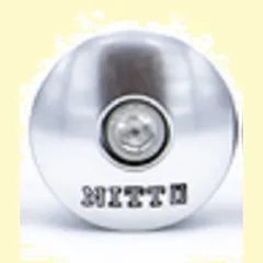 シルバー トップキャップ（1-1/8）ボルト＆スターファングルナット付 NITTO(日東)