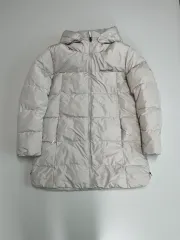 正規品 mont-bell(モンベル) レディース ダウンジャケット ロング丈 アイボリー