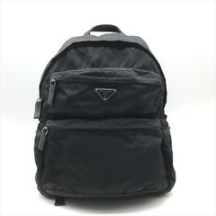 【PRADA】ナイロン リュック ブラック 2VZ034【クリーニング済】 PRADA】ナイロン リュック ブラック 2VZ034【クリーニング済】 - メルカリ