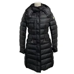 MONCLER(モンクレール) ダウンコート サイズ00 XS レディース HERMINE(エルミンヌ) 49339-05-53048 黒 長袖/ジップアップ/冬 ダウン