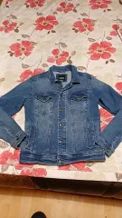 ザラ デニムジャケット 実寸100 バスト54 丈66