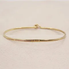 セルジュトラヴァル フック バングル LOVE ゴールド/25-2465