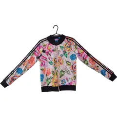 X01102 ジャケット アディダス ADIDAS 花柄 アディダスオリジナルス トラックジャケット ジャージ サイズL トップス