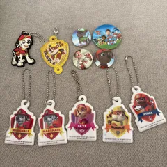 パウパトロール パウパト ラバー キーホルダー 缶バッジ キーチャーム セット