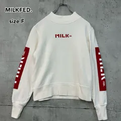 MILKFED. ミルクフェド BIG BAR MOCK NECK TOP　★ ■■■のサムネイル