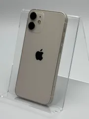【中古B】iPhone 12 mini 64GB ホワイト バッテリー【83%】 SIMフリー 白ロム