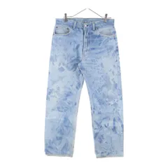 Levi's (リーバイス) 90S 501 BLEACHED DENIM PANS スモールe ボタン裏刻印520 デニムパンツ インディゴ