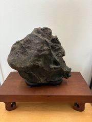 黒霊璧石 16kg 太湖石 水石 置物 骨董 なかなか手に入らない！！中国産