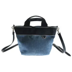 DIESEL (ディーゼル) Denim Tote Bag デニム トートバッグ 2WAY ハンドバッグ インディゴ