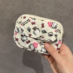 ハローキティ キルティング ミニ 財布 ポーチ