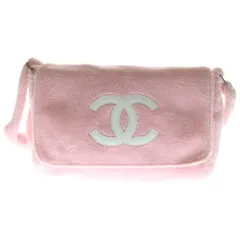 CHANEL (シャネル) ノベルティパイルショルダーバッグ ピンク