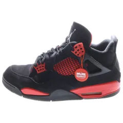 NIKE (ナイキ) AIR JORDAN 4 RETRO RED THUNDER CRIMSON CT8527-016 エアジョーダン4 レトロ レッド サンダー クリムゾン ハイカットスニーカー ブラック/レッド US11/29.5cm