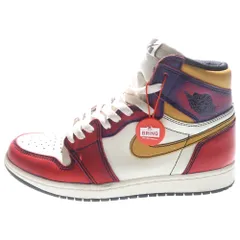 NIKE (ナイキ) AIR JORDAN 1 RETRO HIGH LA TO CHICAGO エアジョーダン1 エルエー トゥー シカゴ ハイカットスニーカー イエロー/レッド US8/26cm CD6578-507