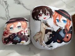 文豪ストレイドッグス 太宰 中原 中也 クッション 2個まとめ