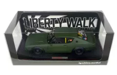 【中古】ミニカー 1/18 LB WORKS Kenmeri 2Dr(マットグリーン) [IG0436]