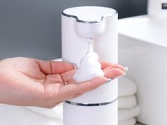 ソープディスペンサー 自動 オートディスペンサー センサー式 3段階調節 充電式　600410F