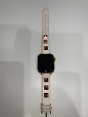 【バッテリー100%】Apple Watch Series8 ステンレス 41mm ゴールド