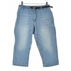 【GRAMICCI】GMP-20S006 DENIM MIDDLE CUT PANTS デニム ミドルカット テーパードデニムパンツ