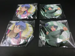 【TAKA65-73】◎未開封 忍たま乱太郎 落第忍者乱太郎 食満留三郎 缶バッジ 2種類 ４個セット