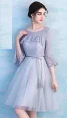 送料無料 未使用 発表会 舞台衣装 パーティ イベント 豪華 シック 9号 M ドレス (OPN3834)