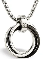 [CCopan] 【秒でオシャレ/安心のギフト】 ネックレス メンズ レディース 人気 ペンダント アクセサリー 金属アレルギー対応 チョーカー プレゼント 誕生日 記念日