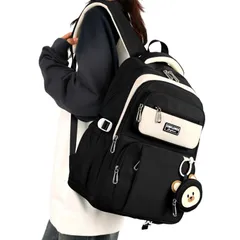 【新着商品】通勤 女の子 リュックサック 中学生 バックパック 小学生 レディース 女 高校生 軽量カジュアルバッグ 学生 旅行 大容量 通学 スクール リュック りゅっくさっく 韓国 アウトドア [ZESU]
