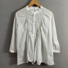 プランテーション 長袖ブラウス Plantation（プランテーション） 長袖ブラウス M size ホワイト