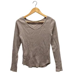 SLOBE IENA(スローブイエナ) ▲ ① 19070912403010 ロングスリーブカットソー レディース ベージュ FREE