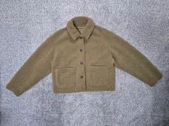 UNIQLO レディース クロップド ボアジャケット S