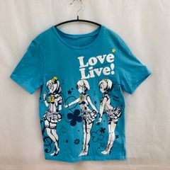 헌 옷 LOVE LIVE 러브라이브 BANPRESTO 밴프레스트 이치 반 복권 2nd 스테이지 T 셔츠 코튼 100 % 청색 블루 M ~ L 사이즈 상당