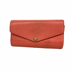 ★SALE【6ab0388-k】ルイヴィトン 長財布 モノグラム・アンプラント ポルトフォイユサラ M61801 ブロッサム【中古】レディース